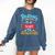 Reading Adventure Library Student Teacher Book Comfort Colors Sweatshirt Denim