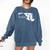 Red For Ed Maryland Teacher Public Education Comfort Colors Sweatshirt Denim