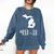 Red For Ed Michigan Teacher Public Education Comfort Colors Sweatshirt Denim