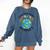 Reduce Reuse Recycle Respect Earth Day Teacher Girl Women Comfort Colors Sweatshirt Denim Reduce Reuse Recycle Respect Earth Day Teacher Girl Women Comfort Colors Sweatshirt Denim