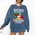Retired But Forever a Teacher At Heart Teacher Retirement Comfort Colors Sweatshirt Denim