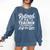 Retired PE Teacher Legend Left The Gym Physical Education Comfort Colors Sweatshirt Denim