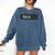 Retro ABCD Teacher Tour Kindergarten Teacher Back To School Comfort Colors Sweatshirt Denim