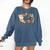 Retro Grovvy Coffee Teach Repeat Teacher Comfort Colors Sweatshirt Denim Retro Grovvy Coffee Teach Repeat Teacher Comfort Colors Sweatshirt Denim