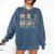 Retro Merry Teacher Bright Students Christmas Teacher Comfort Colors Sweatshirt Denim Retro Merry Teacher Bright Students Christmas Teacher Comfort Colors Sweatshirt Denim
