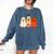 Retro Pencil Ghost Boo Spooky Teacher Halloween Costume Comfort Colors Sweatshirt Denim Retro Pencil Ghost Boo Spooky Teacher Halloween Costume Comfort Colors Sweatshirt Denim