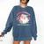 Retro Pink Christmas Santa's Favorite Art Teacher Artist Comfort Colors Sweatshirt Denim Retro Pink Christmas Santa's Favorite Art Teacher Artist Comfort Colors Sweatshirt Denim