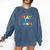Retro Play Is Learning Teacher Back To School Comfort Colors Sweatshirt Denim