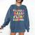 Retro Welcome Back To School Teacher Appreciation Boys Girls Comfort Colors Sweatshirt Denim Retro Welcome Back To School Teacher Appreciation Boys Girls Comfort Colors Sweatshirt Denim