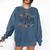 School Psychologist Psychology Teacher Appreciation Comfort Colors Sweatshirt Denim