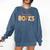 Science Of Reading ELA Teachers Thankful For Books Comfort Colors Sweatshirt Denim