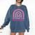 Ser Bilingue Es Un Superpoder Spanish Teacher Esl Teacher Comfort Colors Sweatshirt Denim