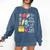 She Works Willingly With Her Hands Proverbs Daycare Teacher Men Women Comfort Colors Sweatshirt Denim