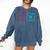Six Seven Meme 6 7 Science Teacher 6-7 Periodic Table Comfort Colors Sweatshirt Denim