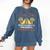 Social Studies Teacher World History Teacher Men Women Comfort Colors Sweatshirt Denim