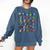 SPANISH ALPHABET MAESTRA SPANISH TEACHER Comfort Colors Sweatshirt Denim SPANISH ALPHABET MAESTRA SPANISH TEACHER Comfort Colors Sweatshirt Denim