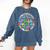 Special Education Teacher SPED Squad Team Kids Men Groovy Comfort Colors Sweatshirt Denim