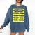 Spelling Bee Pun Halloween Costume For Teachers Comfort Colors Sweatshirt Denim