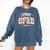 Spooky SPED Squad Special Education Teacher Halloween Ghost Comfort Colors Sweatshirt Denim Spooky SPED Squad Special Education Teacher Halloween Ghost Comfort Colors Sweatshirt Denim