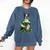 St Patrick's Day Leprechaun Boston Terrier Dog Shamrock For Men Women Kids Comfort Colors Sweatshirt Denim