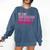 Be Like Subtraction And Make A Difference Math Teacher Comfort Colors Sweatshirt Denim