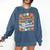 Be Like Subtraction Make A Difference Teacher Student Math Comfort Colors Sweatshirt Denim