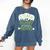 I Teach The Cutest Little Monsters Halloween Teacher Spooky Comfort Colors Sweatshirt Denim