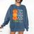 I Teach The Cutest Pumpkins In Patch Pre-K Halloween Teacher Comfort Colors Sweatshirt Denim
