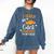 I Teach The Cutest Pumpkins In The Patch Teacher School For Men Women Kids Comfort Colors Sweatshirt Denim