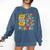 I Teach The Cutest Pumpkins Preschool Teacher Halloween Comfort Colors Sweatshirt Denim