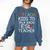 I Teach Kids To Talk Back ESL ESOL Teacher School Team Group Comfort Colors Sweatshirt Denim I Teach Kids To Talk Back ESL ESOL Teacher School Team Group Comfort Colors Sweatshirt Denim