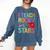 I Teach Rockstars Band Vibes Teacher Rocks My Music Teaching Comfort Colors Sweatshirt Denim
