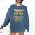 Teach I Thought You Said Beach Teacher Summer Vacation Comfort Colors Sweatshirt Denim