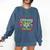 Teacher Celebrating 30 Years Of Teaching Students School Comfort Colors Sweatshirt Denim Teacher Celebrating 30 Years Of Teaching Students School Comfort Colors Sweatshirt Denim