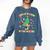 Teacher Christmas Shirts Pajama Matching Rockin' Around The Classroom -Adult Short Sleeve Small Modern Festive Christmas Teacher Xmas Vibes T-Shirt Comfort Colors Sweatshirt Denim