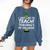 Teacher Christmas Teaching Is My Favorite Comfort Colors Sweatshirt Denim Teacher Christmas Teaching Is My Favorite Comfort Colors Sweatshirt Denim