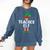 The Teacher Elf Matching Family Christmas Comfort Colors Sweatshirt Denim The Teacher Elf Matching Family Christmas Comfort Colors Sweatshirt Denim