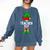 Teacher Elf Matching Family Christmas Women Men Comfort Colors Sweatshirt Denim Teacher Elf Matching Family Christmas Women Men Comfort Colors Sweatshirt Denim