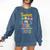 Teacher Of Fractions For Math Teacher Comfort Colors Sweatshirt Denim