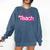 Teacher Life My Job Is Teach Comfort Colors Sweatshirt Denim Teacher Life My Job Is Teach Comfort Colors Sweatshirt Denim