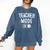 Teacher Mode On School Education Educator Comfort Colors Sweatshirt Denim Teacher Mode On School Education Educator Comfort Colors Sweatshirt Denim