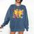 Teacher Pencil Coquette Bow Back To School Teacher Comfort Colors Sweatshirt Denim Teacher Pencil Coquette Bow Back To School Teacher Comfort Colors Sweatshirt Denim