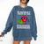 Teacher I Prefer The Term Educational Superhero Comfort Colors Sweatshirt Denim