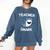 Teacher Shark Teaching Back To School Kindergarten Comfort Colors Sweatshirt Denim
