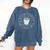 Teacher Supporter Bucket Filler Hero Comfort Colors Sweatshirt Denim