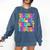 Teacher Of The Visually Impaired Blindness Awareness Comfort Colors Sweatshirt Denim Teacher Of The Visually Impaired Blindness Awareness Comfort Colors Sweatshirt Denim