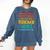 Teacher Voice Teacherlife Primary School Teacher Comfort Colors Sweatshirt Denim