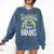 Teachers Love Zombie Teacher Halloween Fun Comfort Colors Sweatshirt Denim