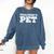 TEACHER'S PET You'Re My Favorite Do Me A Favor Comfort Colors Sweatshirt Denim