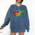 Teaching Is My Superpower Comic Back To School Teacher Comfort Colors Sweatshirt Denim Teaching Is My Superpower Comic Back To School Teacher Comfort Colors Sweatshirt Denim